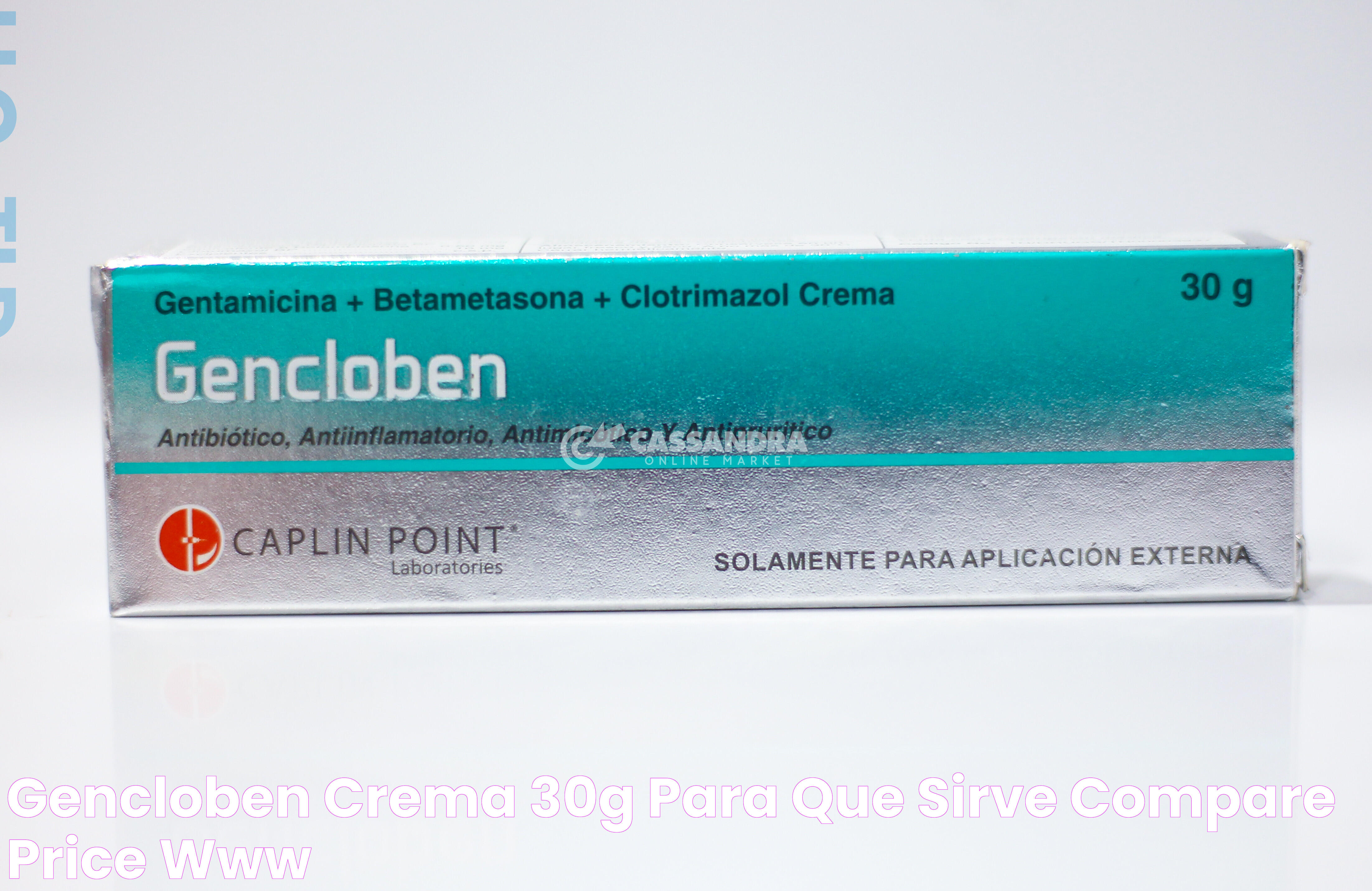 Gencloben Crema 30g Para Que Sirve Compare Price www