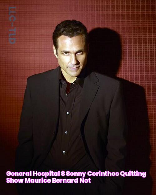 General Hospital's Sonny Corinthos Quitting Show? Maurice Bernard Not