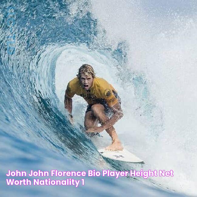 John John Florence Bio, Player, Height, Net Worth, Nationality