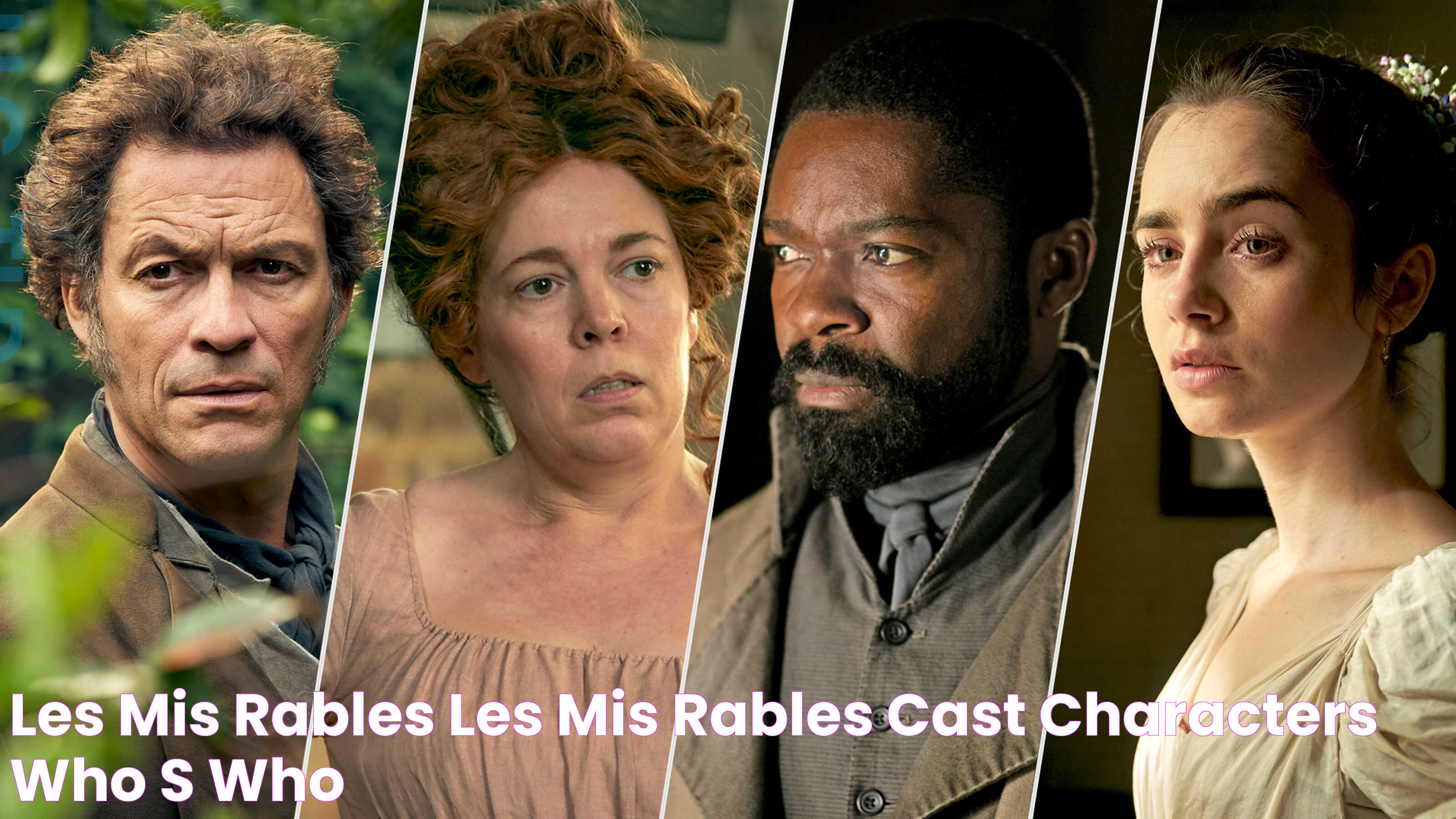 Les Misérables Les Misérables Cast & Characters Who's Who