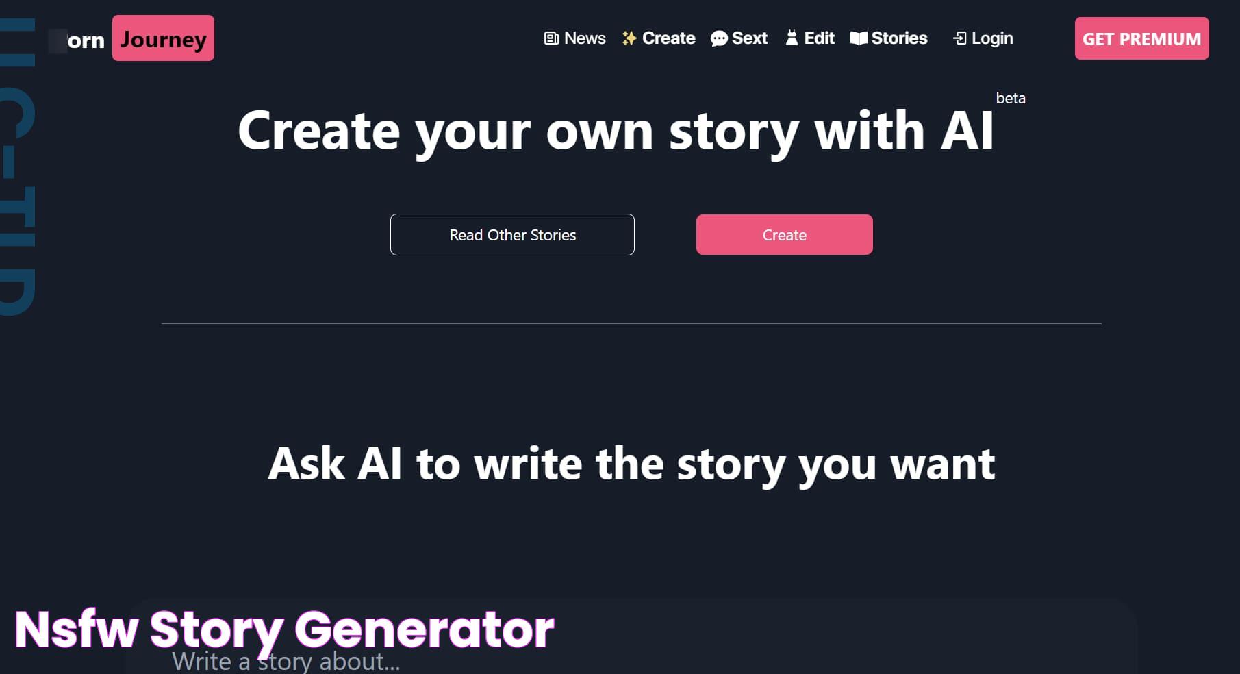 NSFW Story Generator