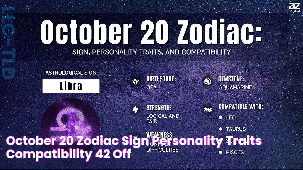 October 20 Zodiac Sign, Personality Traits, Compatibility,, 42 OFF