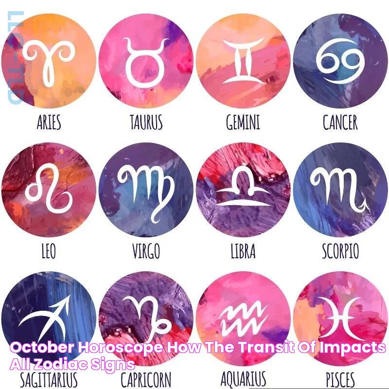 October Horoscope How The Transit Of Impacts All Zodiac Signs