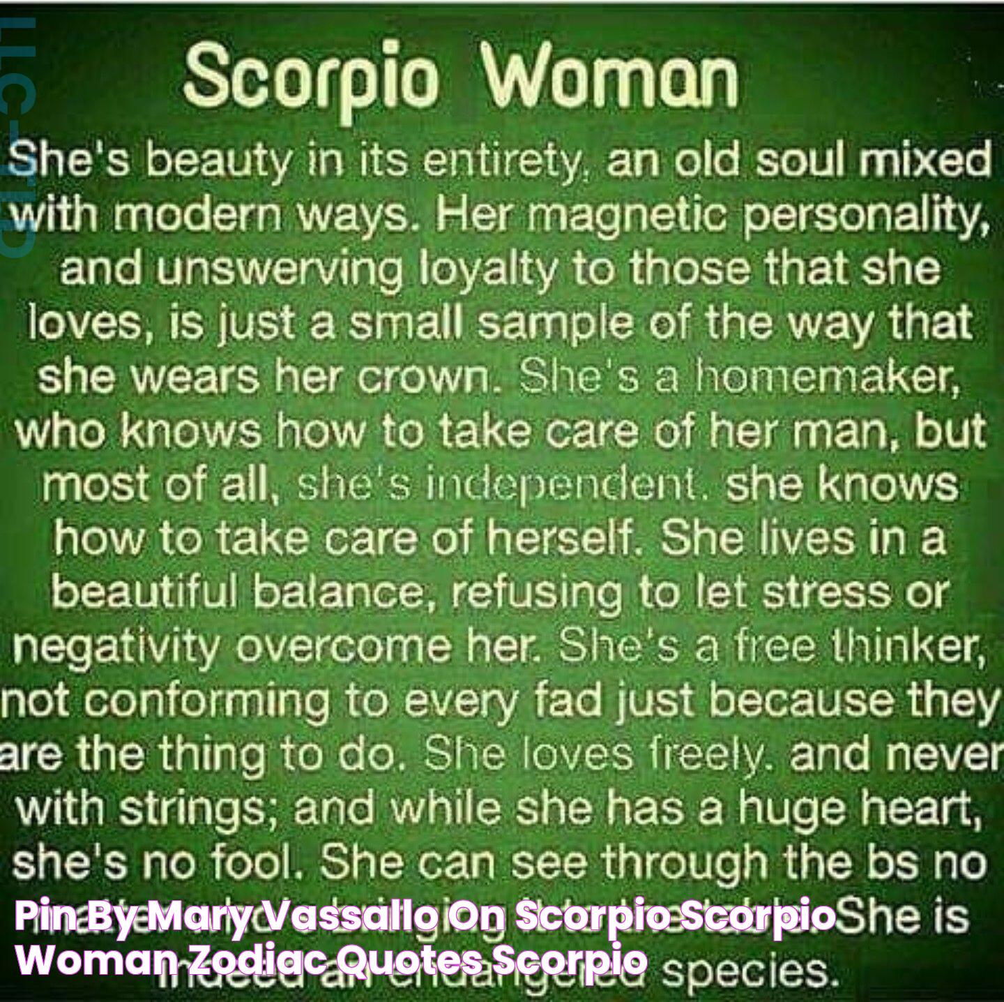 Pin by Mary Vassallo on Scorpio Scorpio woman, Zodiac quotes scorpio