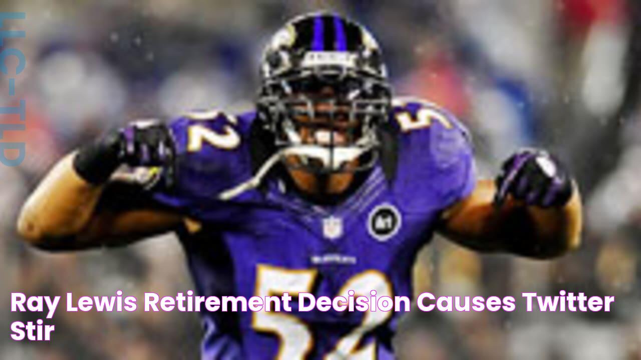 Ray Lewis' retirement decision causes Twitter stir