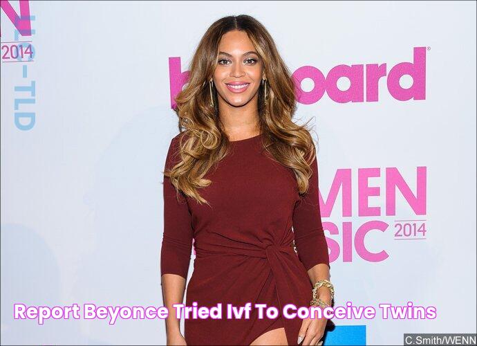 Report Beyonce Tried IVF to Conceive Twins