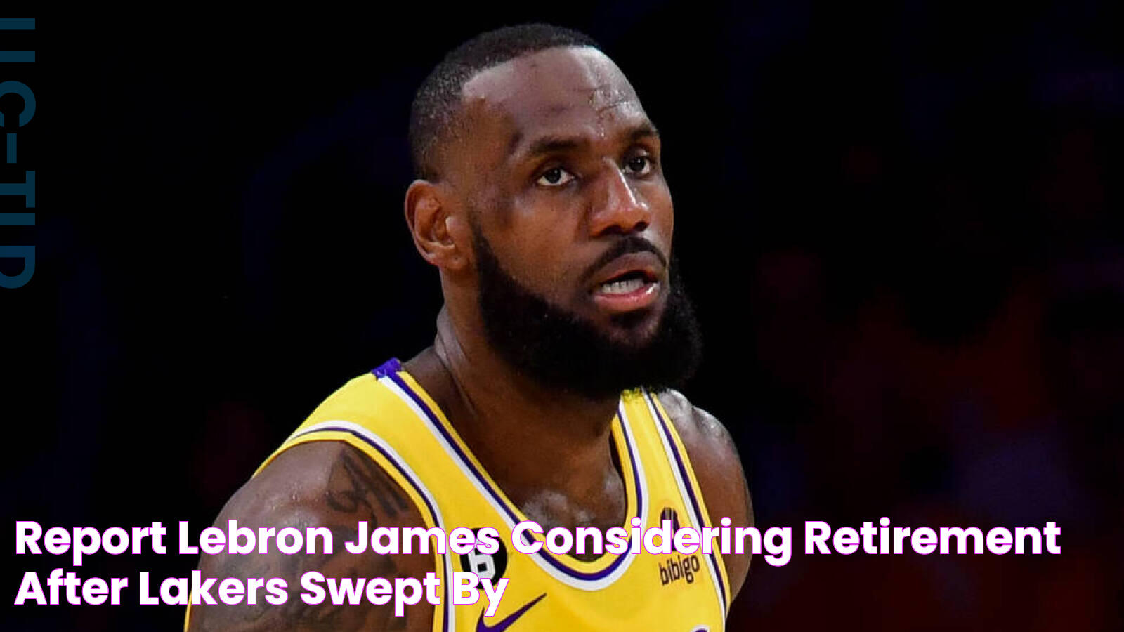 Report LeBron James considering retirement after Lakers swept by