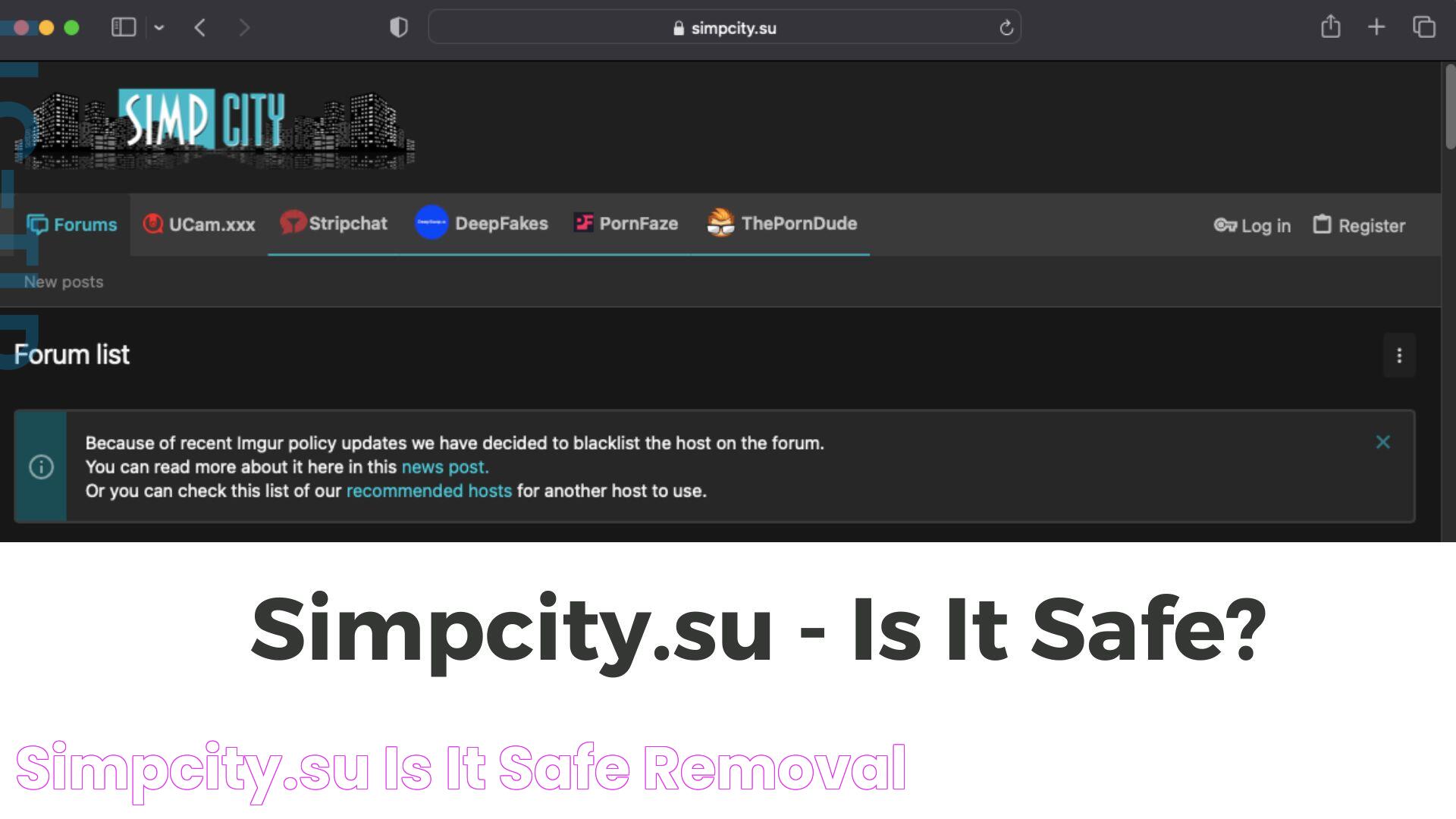 Simpcity.su Is It Safe? [Removal]