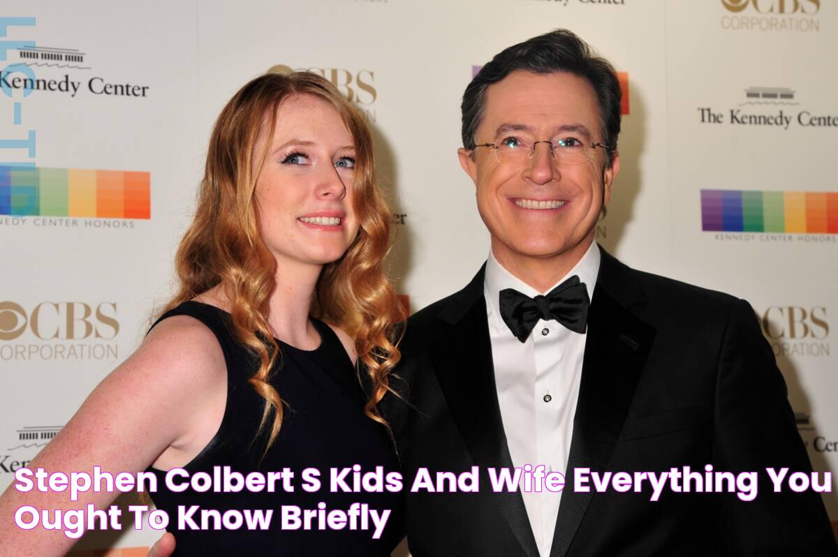 Is Stephen Colbert A Father Of A Daughter?