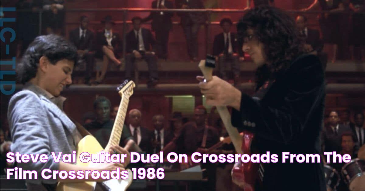 Steve Vai Guitar duel on Crossroads! From the film, Crossroads (1986