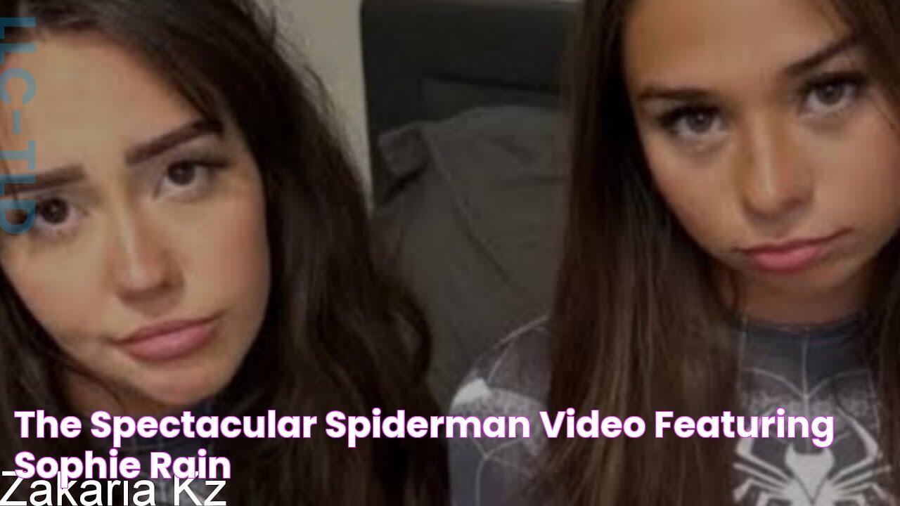 The Spectacular Spiderman Video Featuring Sophie Rain