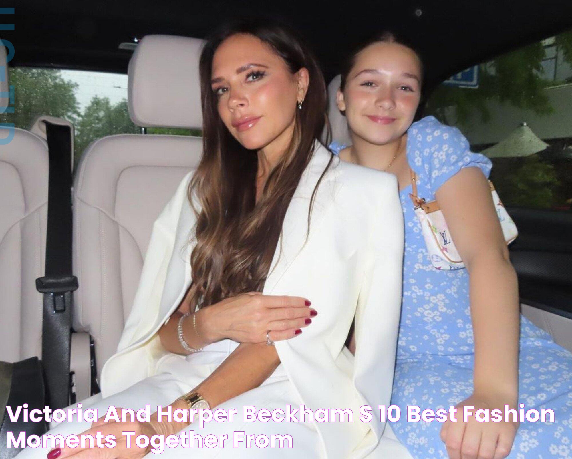 Victoria and Harper Beckham’s 10 best fashion moments together from