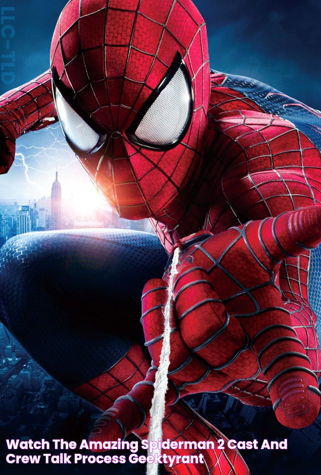 Watch THE AMAZING SPIDERMAN 2 Cast and Crew Talk Process — GeekTyrant