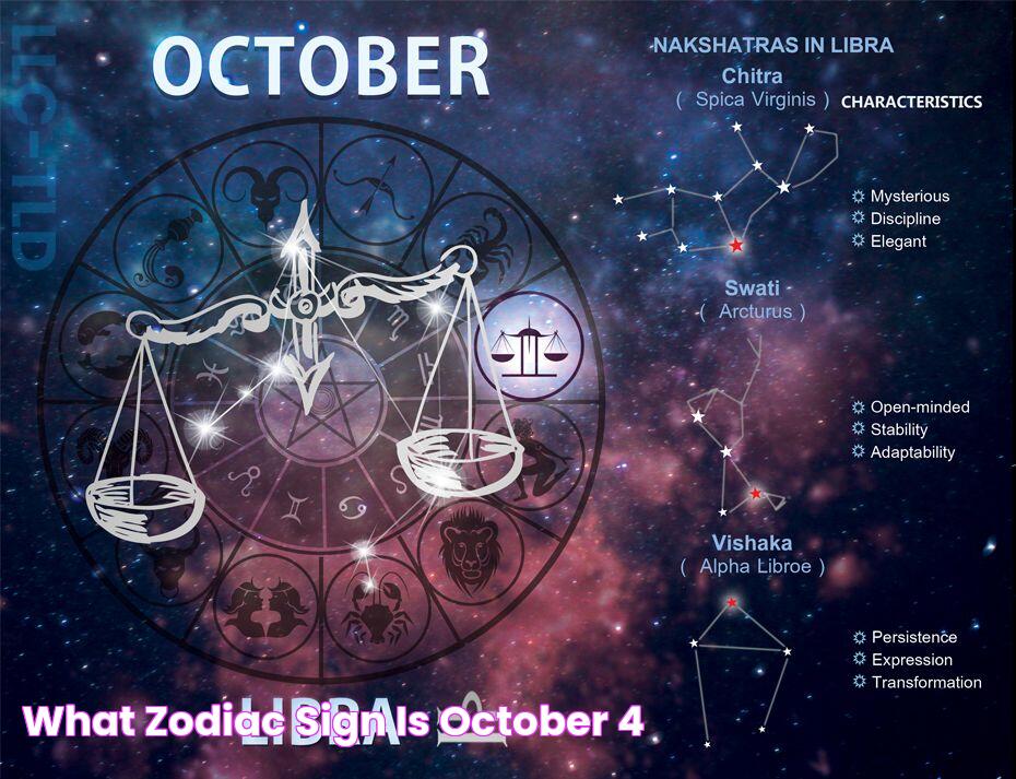 What Zodiac Sign Is October 4