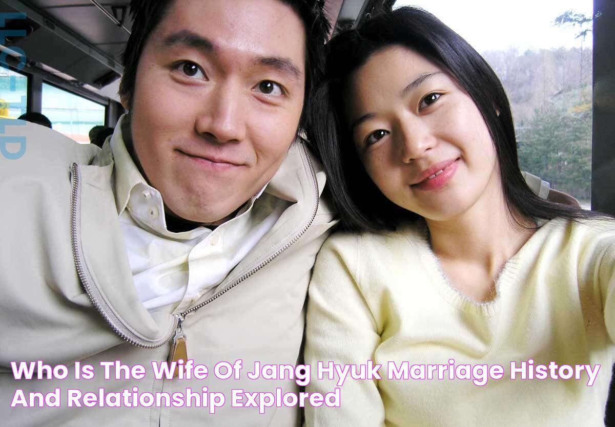 Who Is The Wife Of Jang Hyuk? Marriage History And Relationship Explored