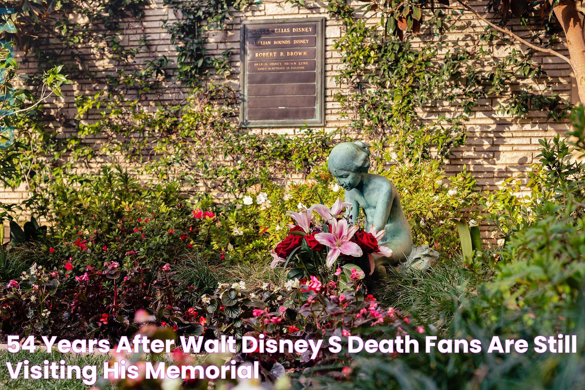 54 years after Walt Disney’s death, fans are still visiting his memorial