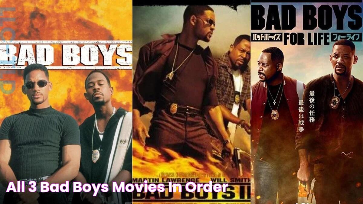 The Definitive Guide To Watching The "Bad Boys" Movies In Perfect Order