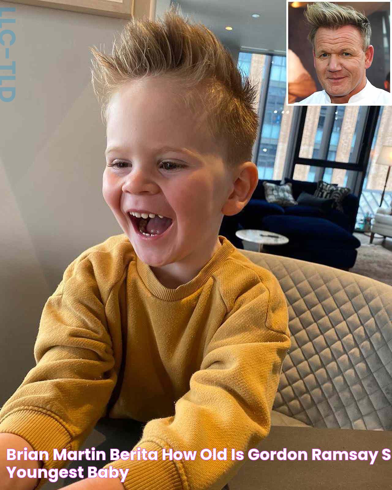 Brian Martin Berita How Old Is Gordon Ramsay's Youngest Baby