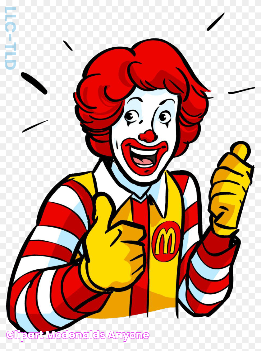 Clipart Mcdonalds Anyone