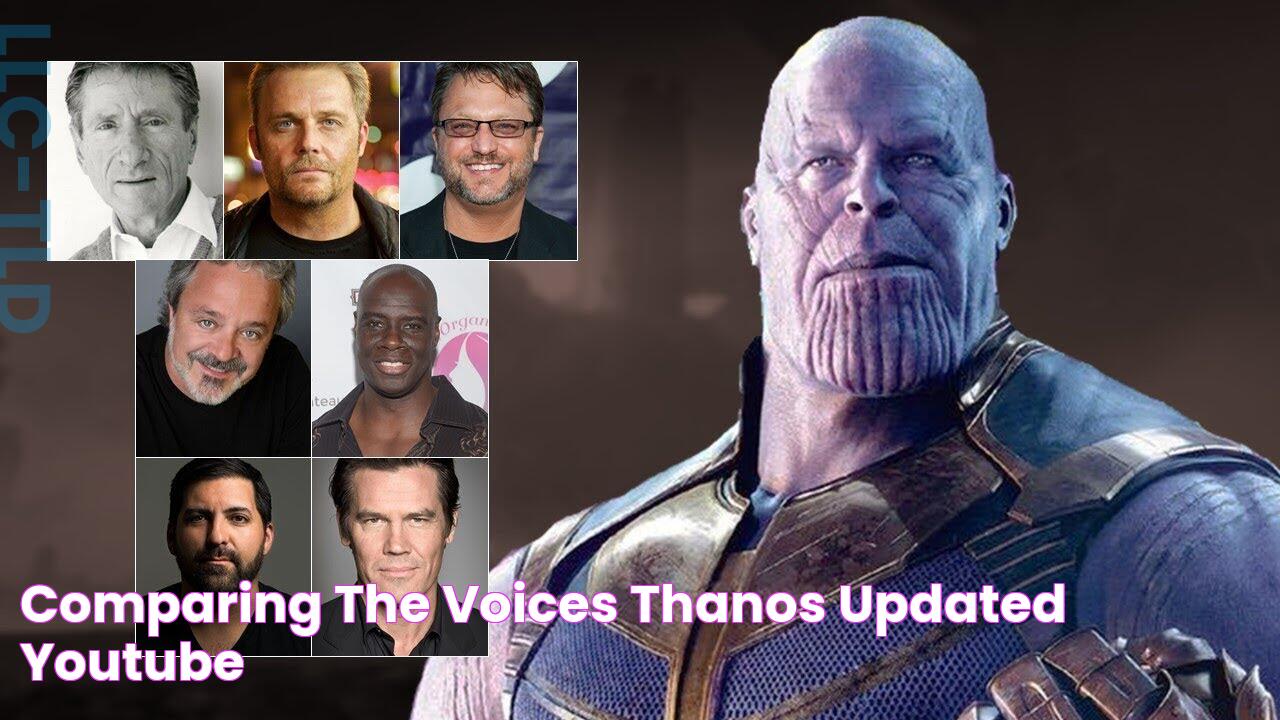 Legendary Thanos: The Power Behind The Voice