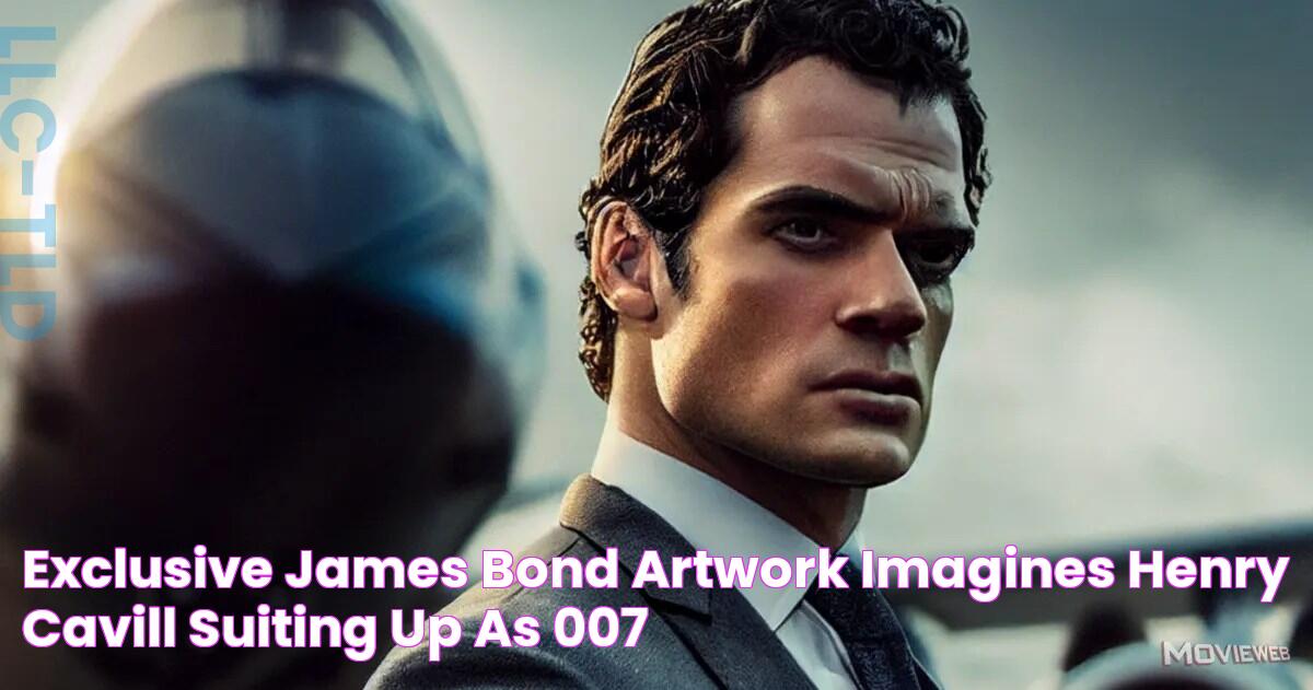 Exclusive James Bond Artwork Imagines Henry Cavill Suiting Up as 007