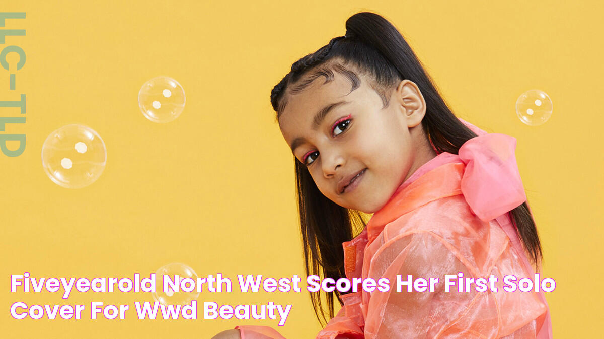 FiveYearOld North West Scores Her First Solo Cover for 'WWD Beauty