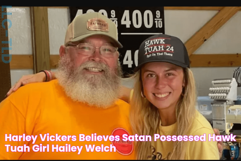 Harley Vickers Believes Satan Possessed Hawk Tuah Girl Hailey Welch