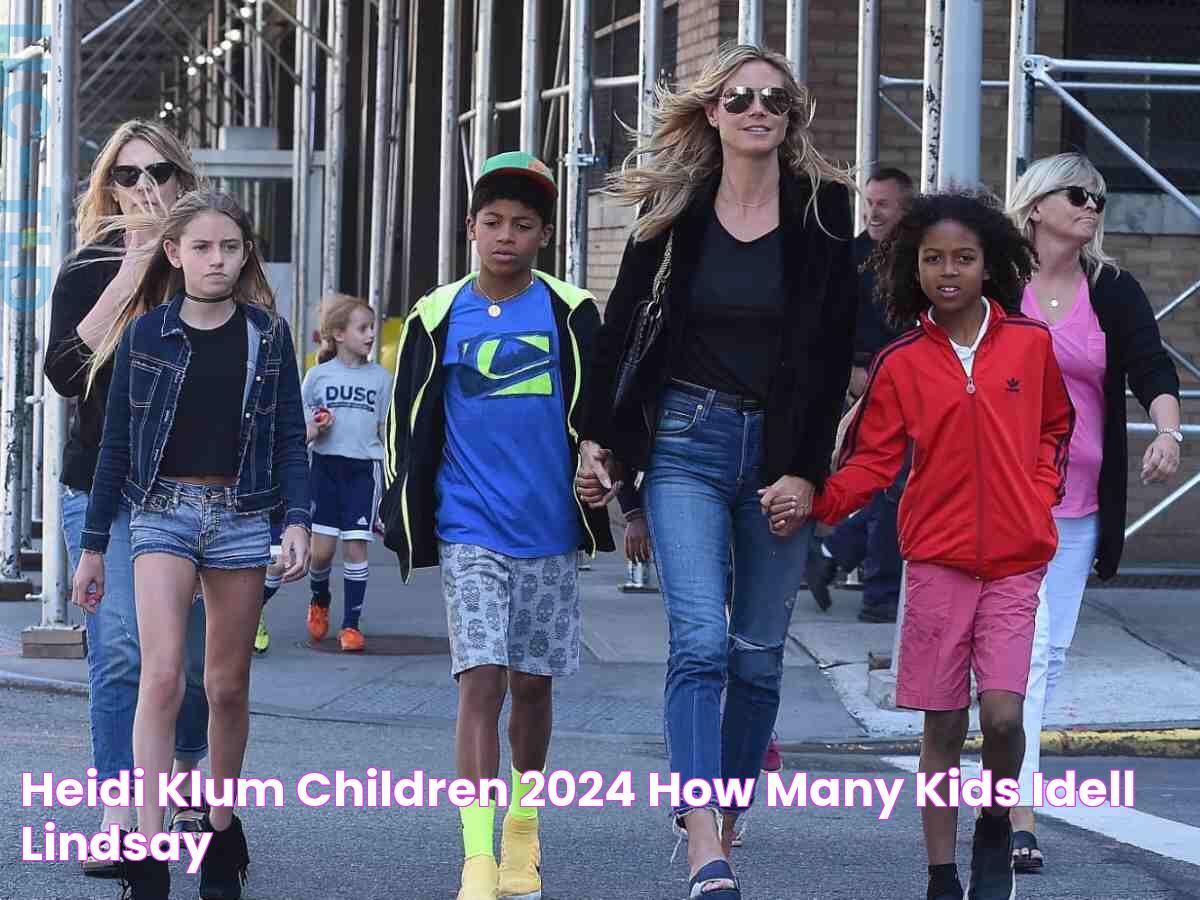 Heidi Klum Children 2024 How Many Kids Idell Lindsay