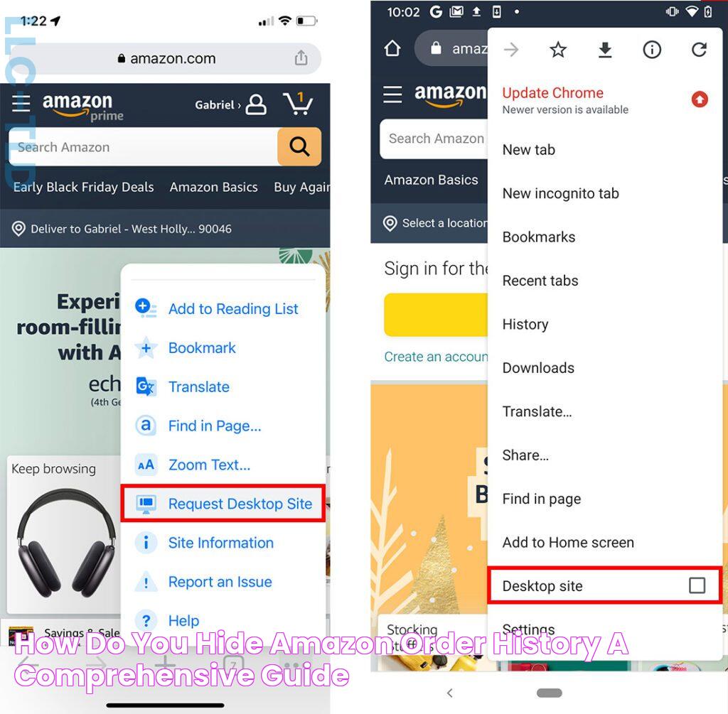 How Do You Hide Amazon Order History A Comprehensive Guide