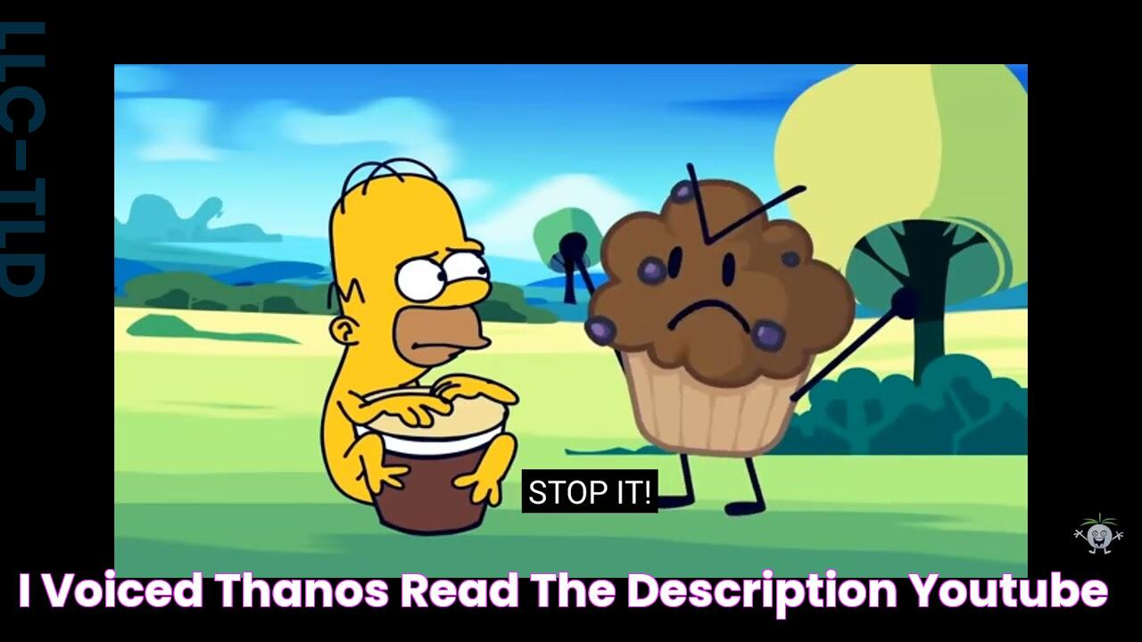 I voiced THANOS (read the description YouTube