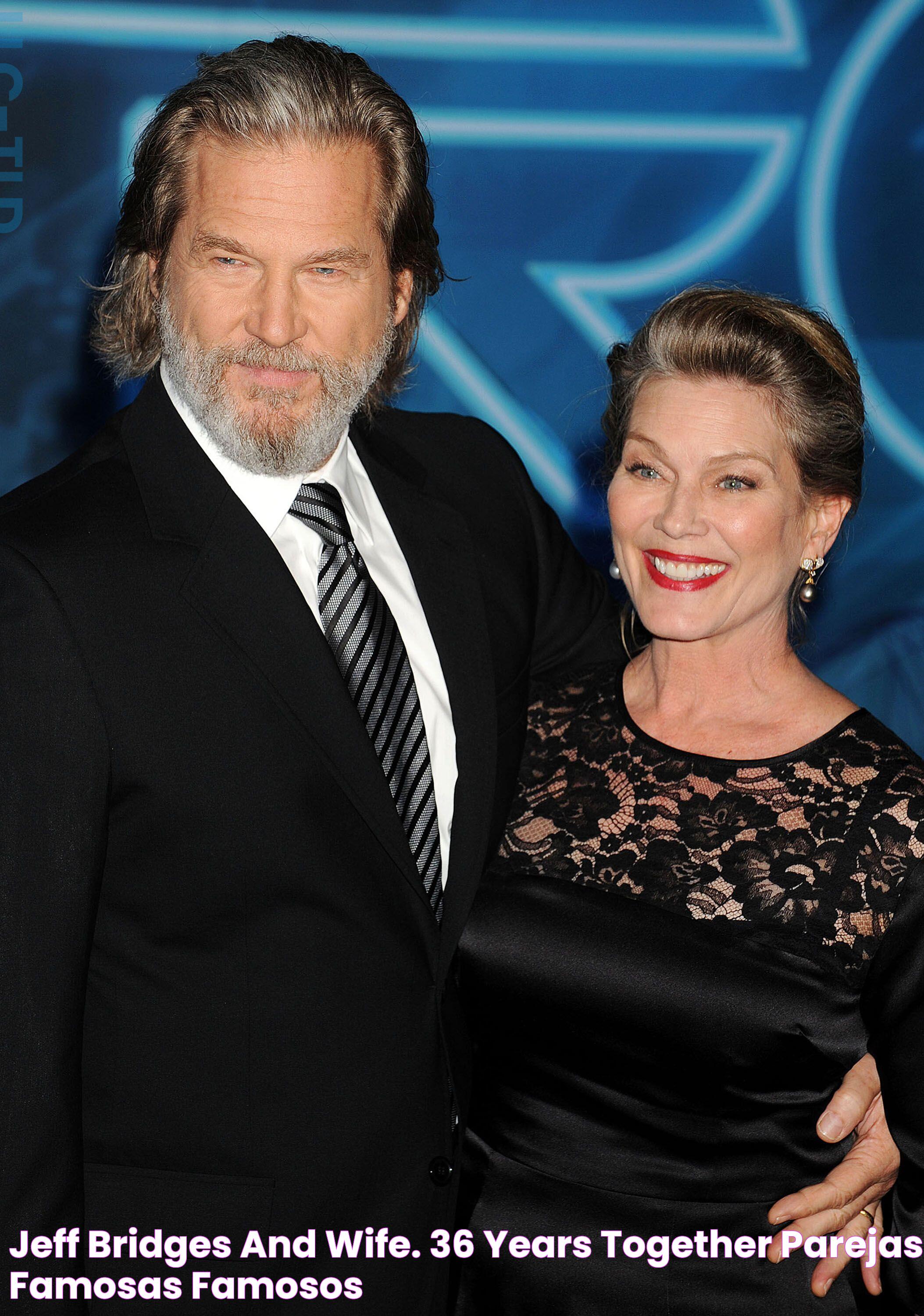 Jeff Bridges and wife. 36 years together ) Parejas famosas, Famosos