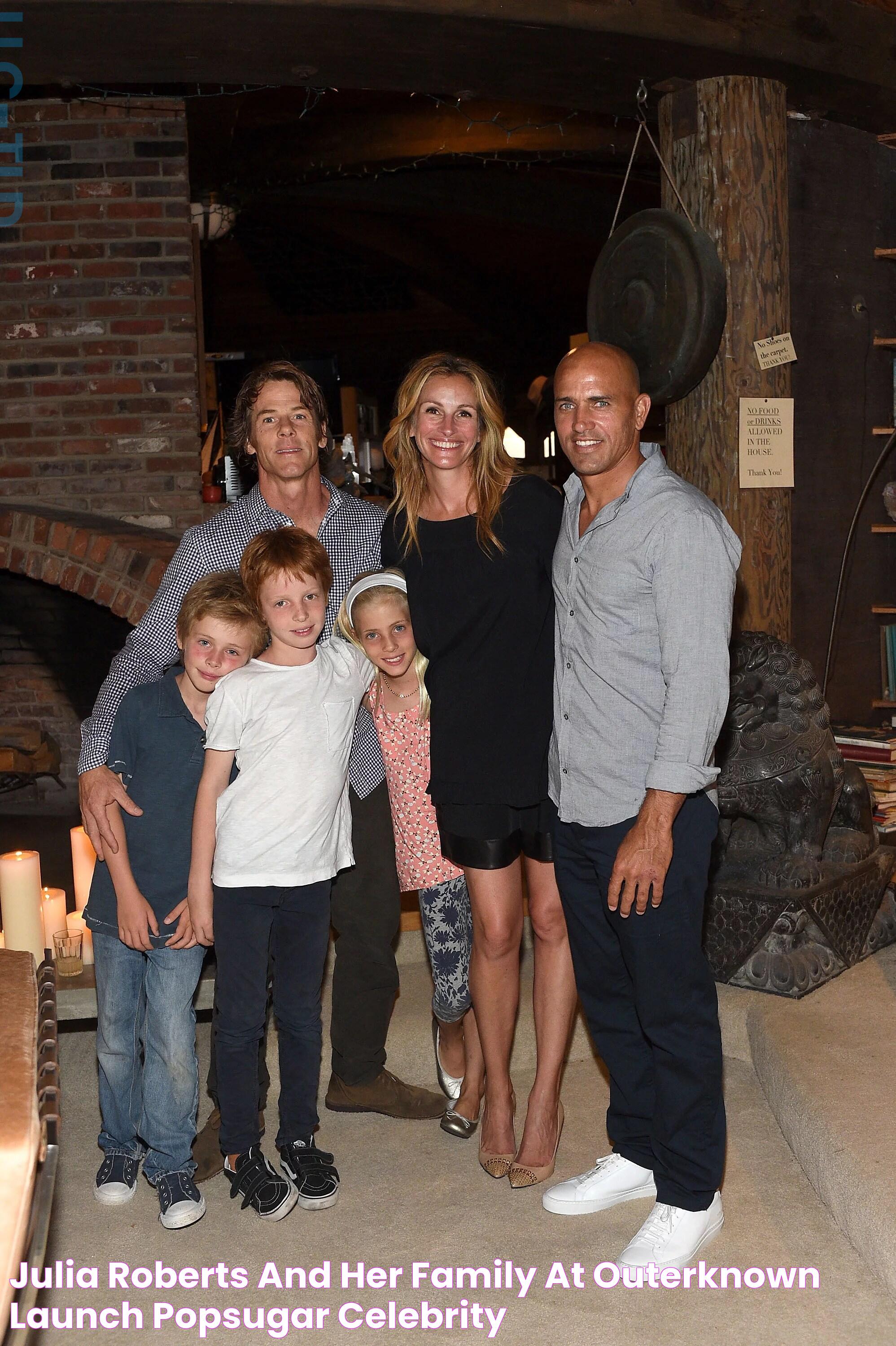 Julia Roberts and Her Family at Outerknown Launch POPSUGAR Celebrity