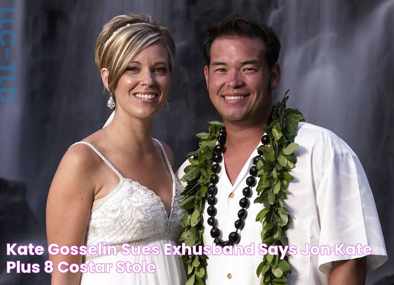 Kate Gosselin sues exhusband, says 'Jon & Kate Plus 8' costar stole