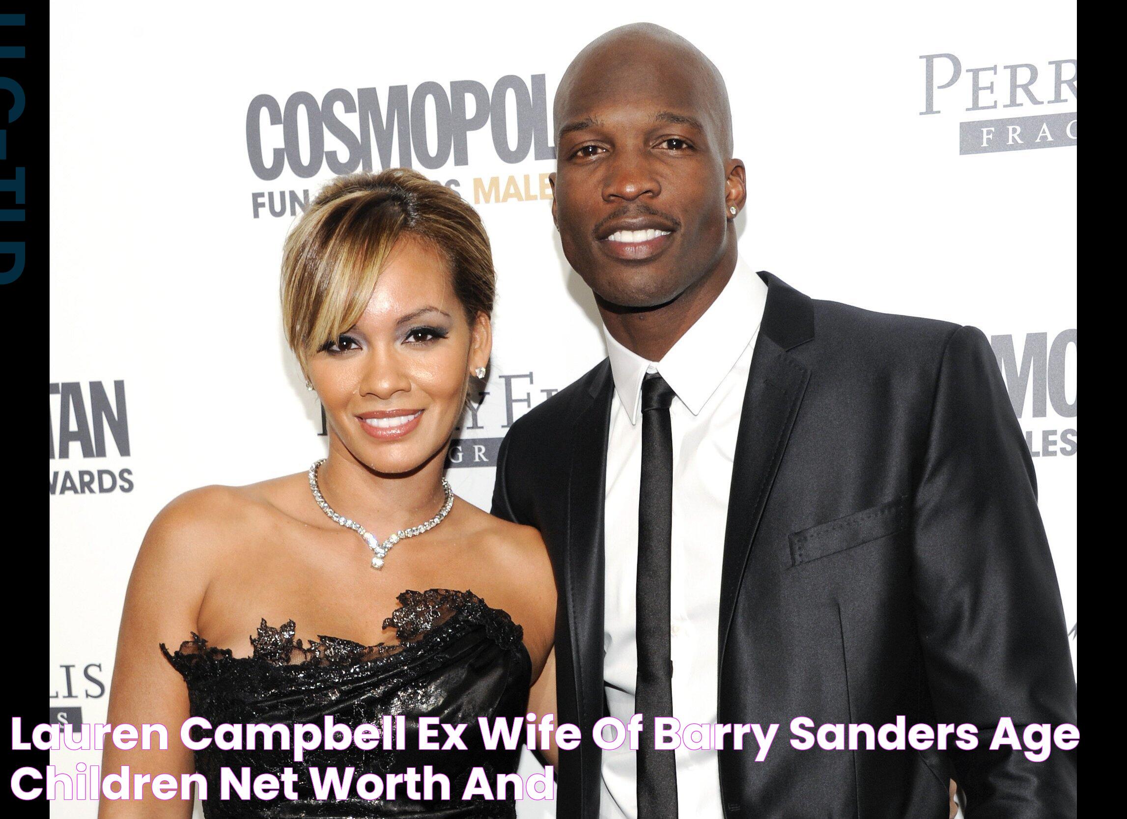 Lauren Campbell Ex Wife Of Barry Sanders, Age, Children, Net Worth And