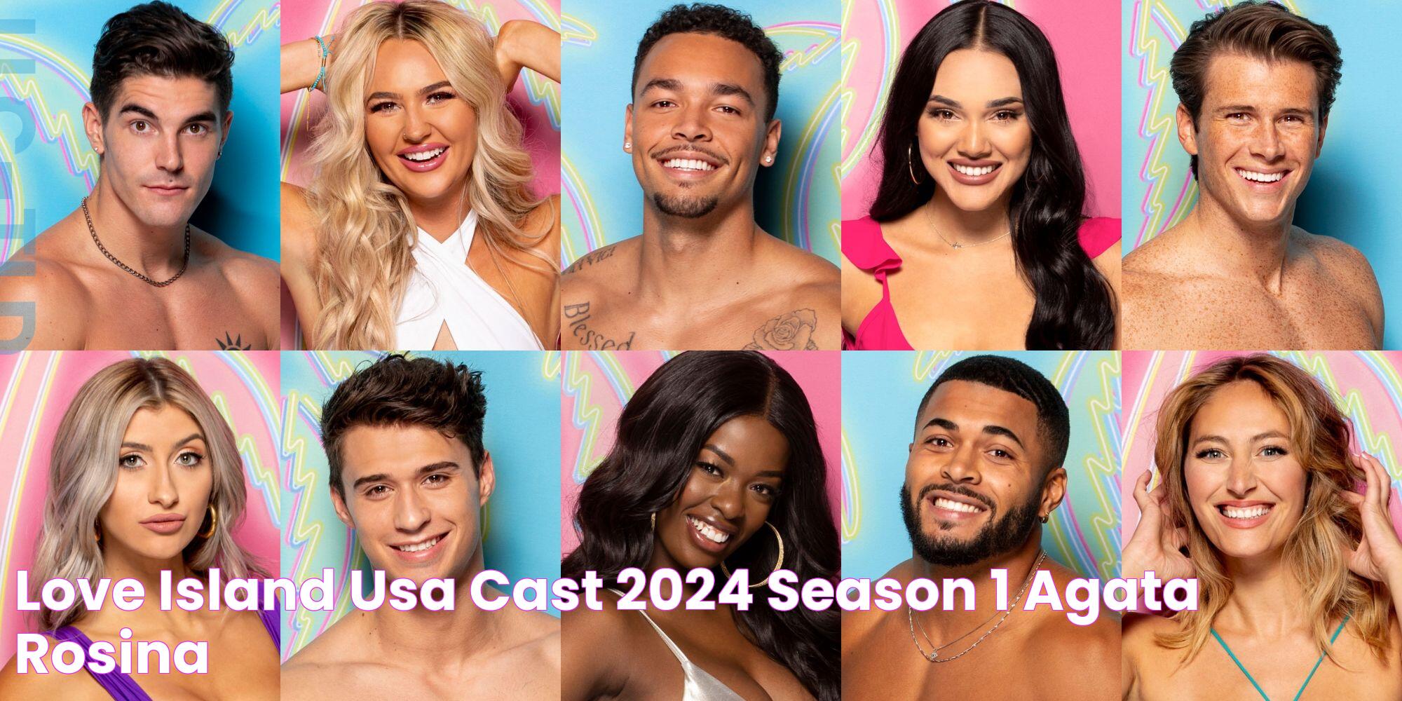 Love Island Usa Cast 2024 Season 1 Agata Rosina