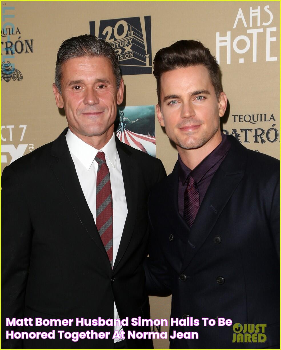 Matt Bomer & Husband Simon Halls to Be Honored Together at Norma Jean