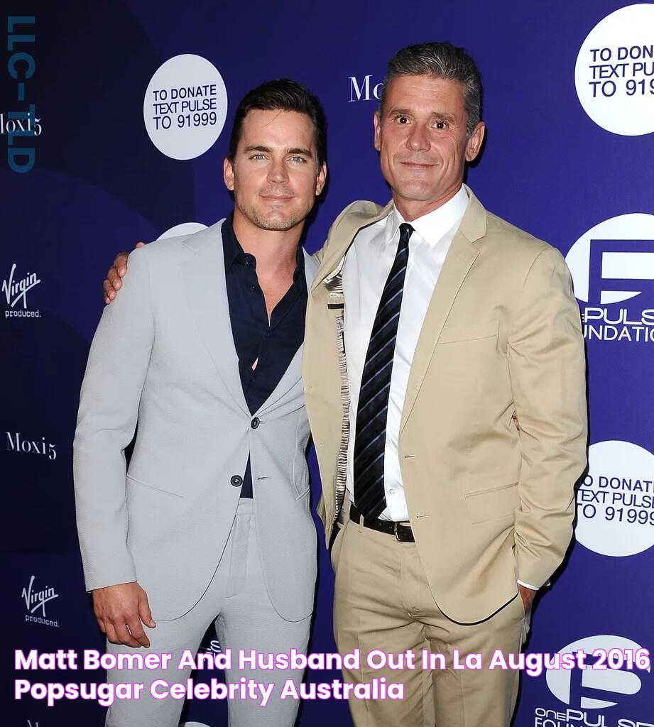 Matt Bomer and Husband Out in LA August 2016 POPSUGAR Celebrity Australia