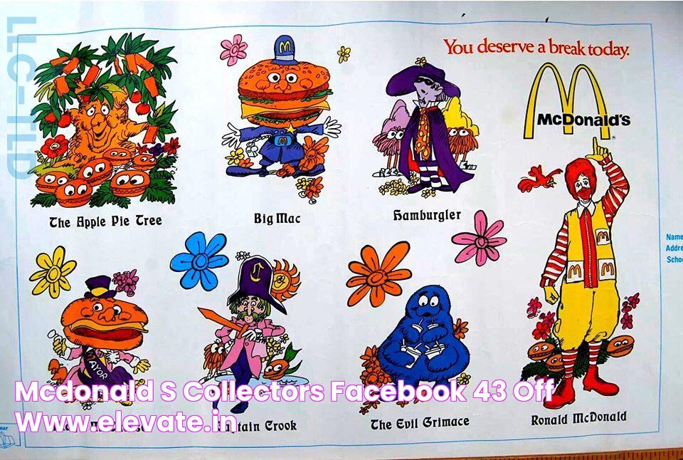 McDonald's Collectors Facebook, 43 OFF www.elevate.in