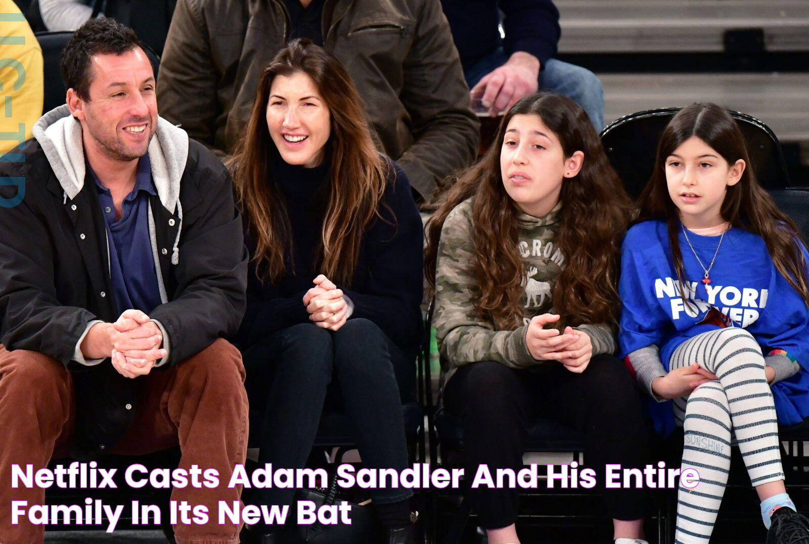 Netflix Casts Adam Sandler and his Entire Family in Its New ‘Bat