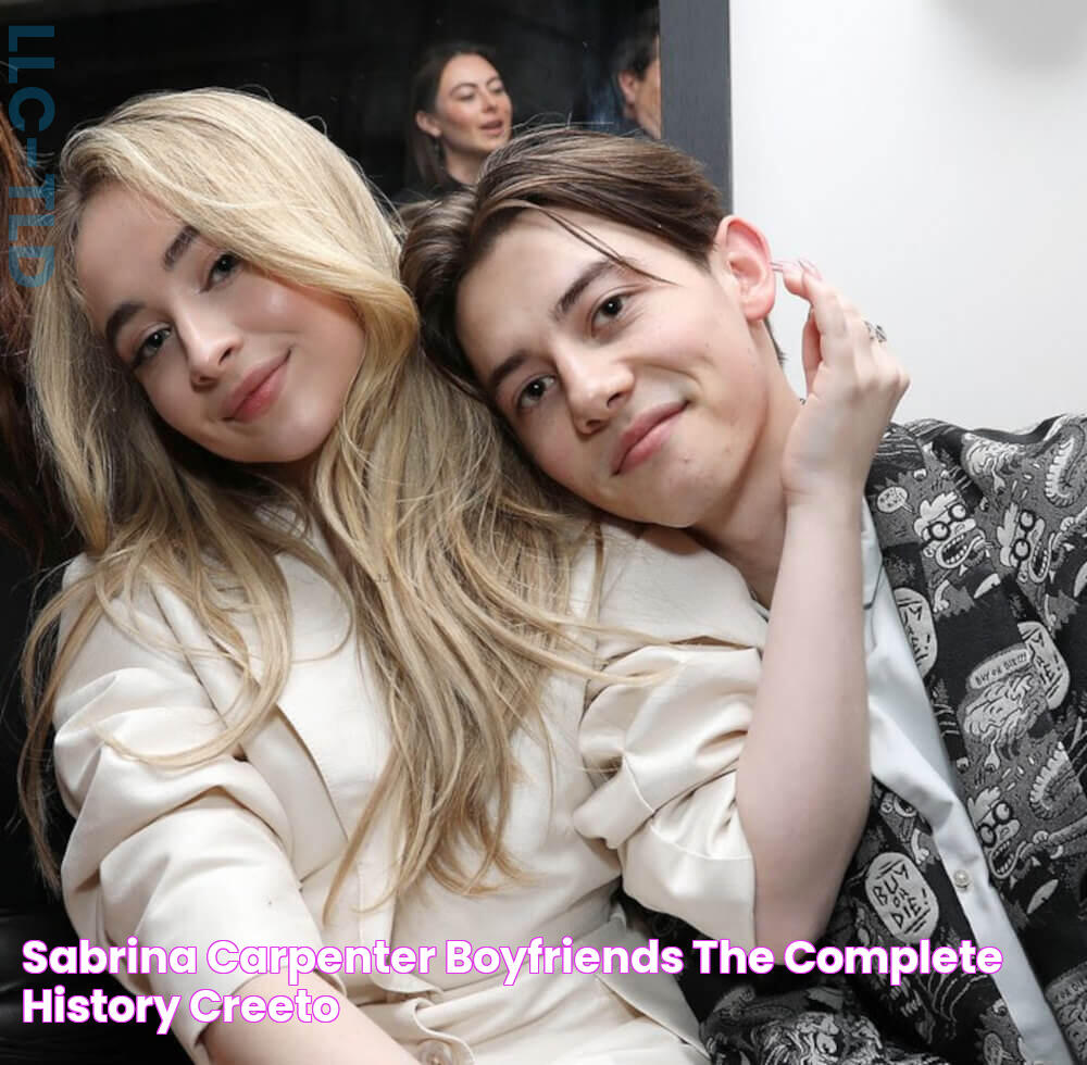 Sabrina Carpenter Boyfriends The Complete History Creeto