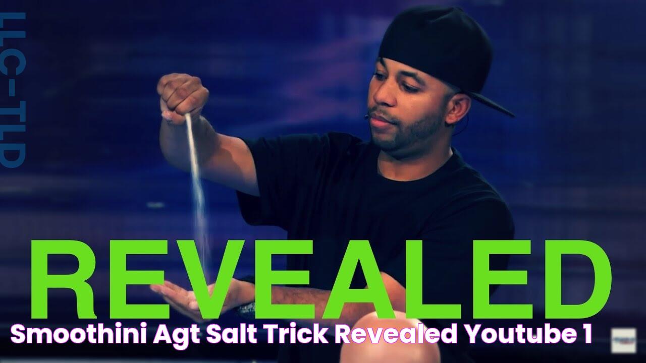 Smoothini AGT Salt Trick REVEALED YouTube