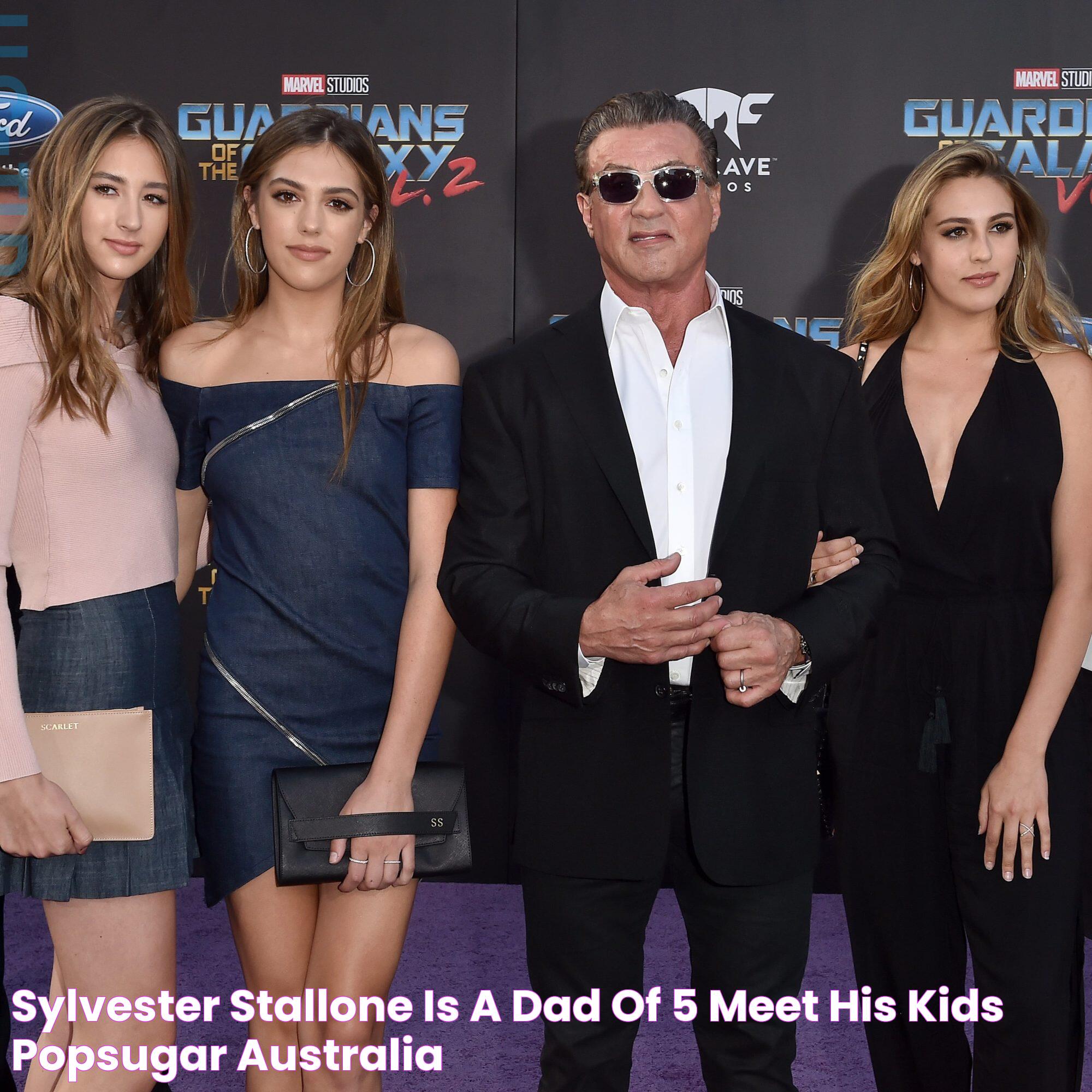 Sylvester Stallone Is a Dad of 5 Meet His Kids POPSUGAR Australia