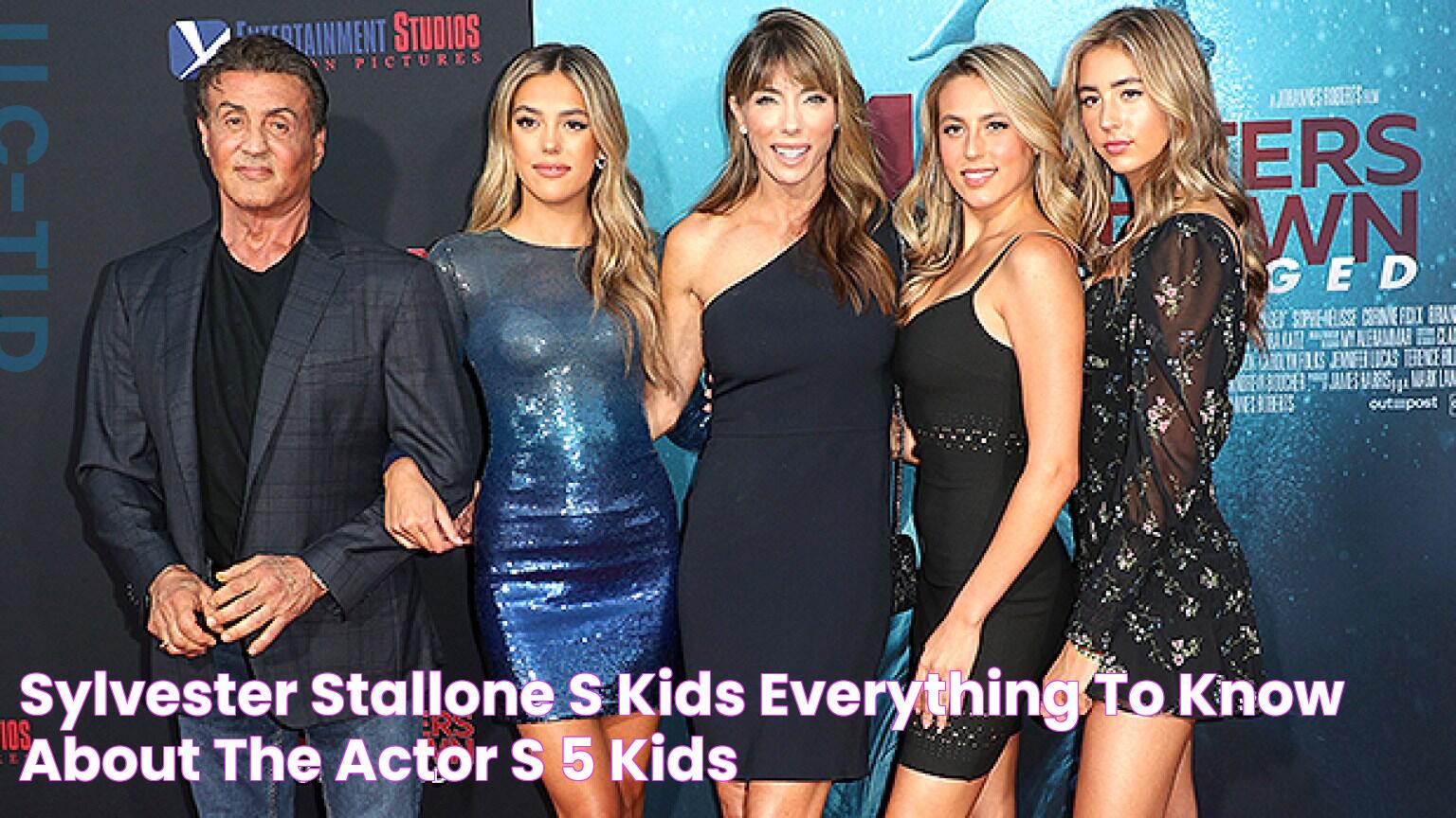 Discover Stallone's Daughters' Ages: A Comprehensive Guide