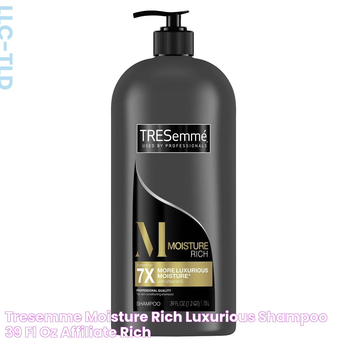 TRESemme Moisture Rich Luxurious Shampoo 39 fl oz Affiliate Rich, 