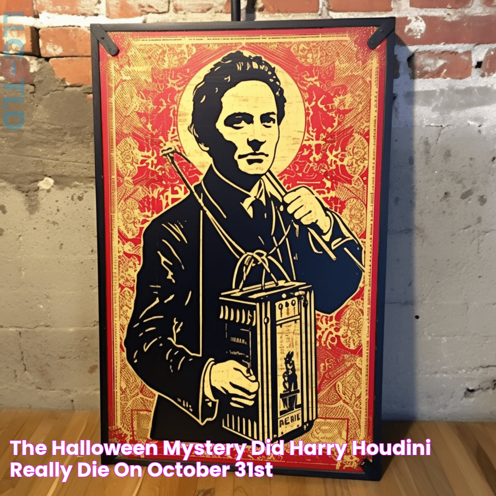 The Halloween Mystery Did Harry Houdini Really Die on October 31st