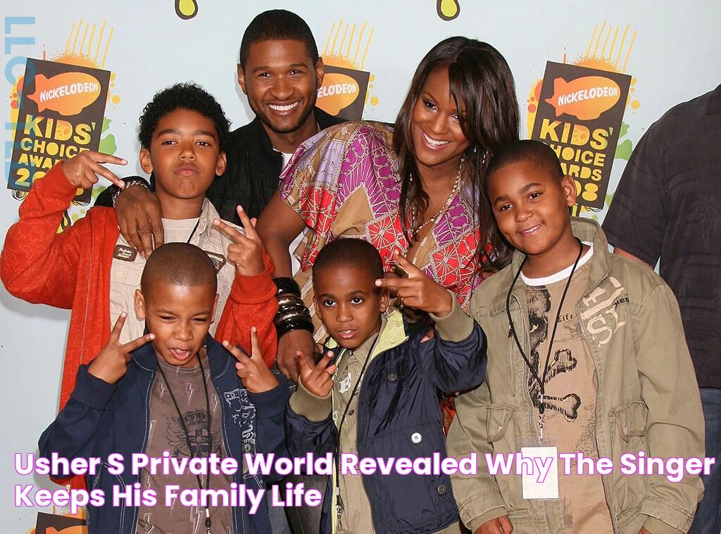 Usher’s Private World Revealed Why the Singer Keeps His Family Life