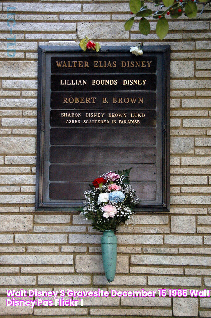 Unveiling The Final Resting Place Of Walt Disney: Where Is The Beloved Animator Buried?