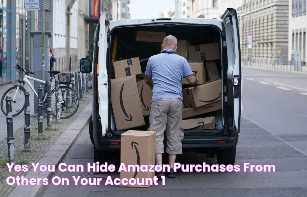 Yes You Can Hide Amazon Purchases From Others On Your Account