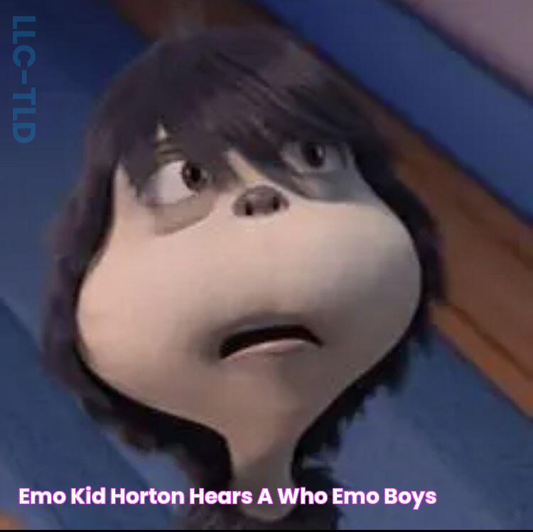 ³˘)♥︎ Emo kid, Horton hears a who, Emo boys