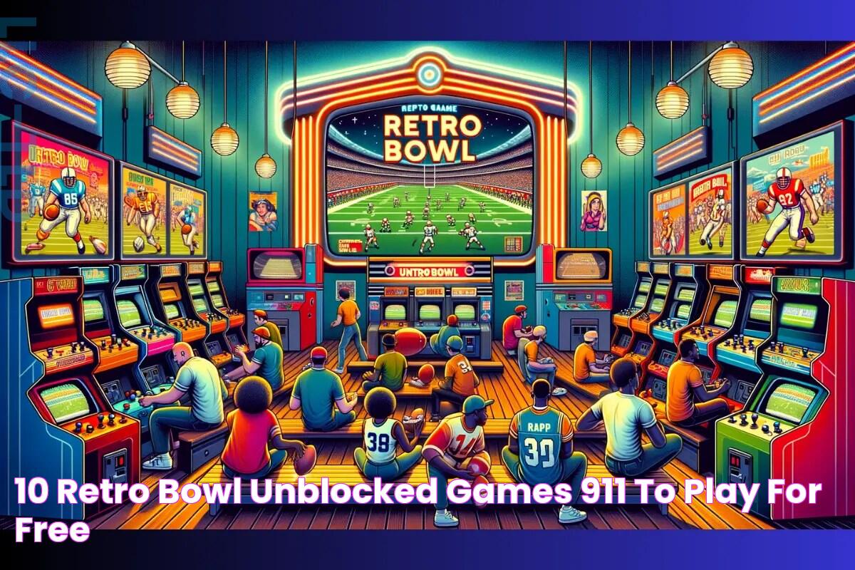 10+ Retro Bowl Unblocked Games 911 To Play For Free!